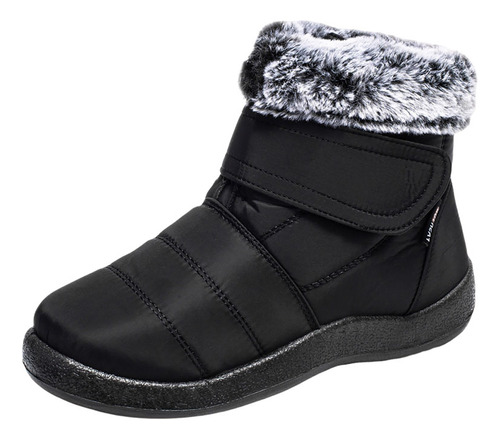 Botas De Nieve Impermeables Con Velcro Para Mujer, Entrega I