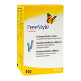 Freestyle Lancets Caja Con 100 Lancetas