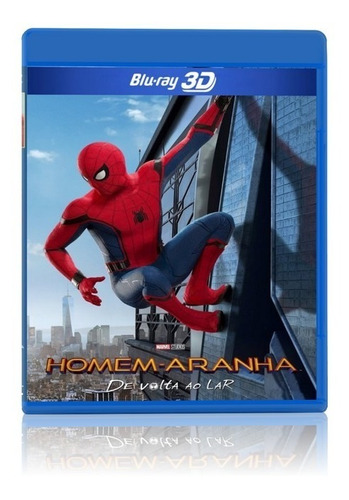 Filme Bluray 3d : Homem Aranha - De Volta Ao Lar 3d