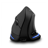 Mouse Vertical Inalámbrico F-35, Ergonómico, Recargable