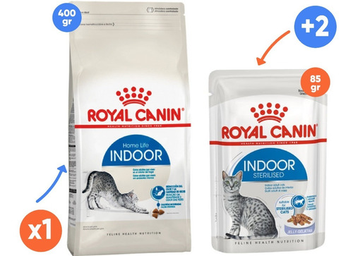 Alimento Gatos Royal Canin Indoor Adulto Reduccion Olor 400g
