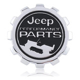 Emblema Jeep Performance Parts Cromo Jeep Wrangler Tj Yj Jl