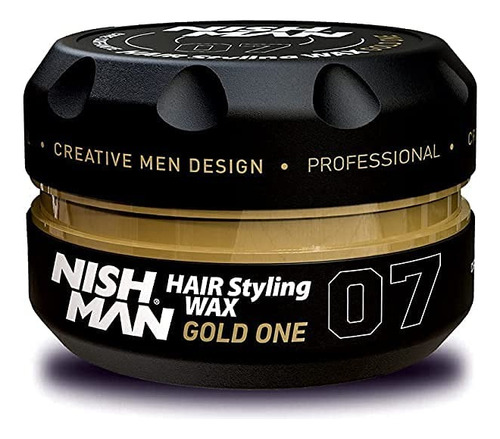 Hair Wax Nishman 07 Gold One Cera Para Peinar