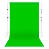 Fondos Fotográficos Verde Chroma Key Telón Con Estuche 3mx3m