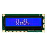 Display Lcd 16x2 Lcd16x2 1602a 1602 Arduino Pic Azul Yblanco