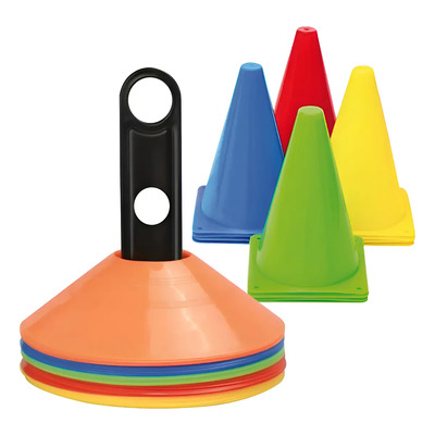 Set Entrenamiento Conos Y Platos Naranja Easy Wheels 24 Piezas