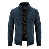 Chaqueta Tipo Cárdigan De Lana Para Hombre/chaqueta Tipo Sué