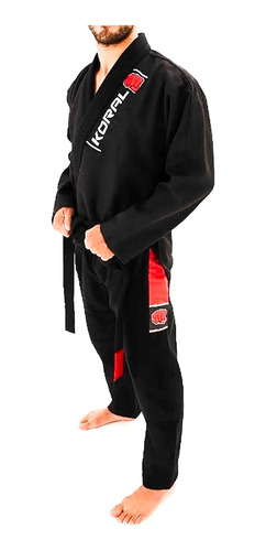 Kimono Jiu Jitsu Koral One Preto