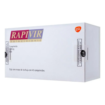 Rapivir Comprimido 500 Mg, 42 Comprimidos | Envío gratis
