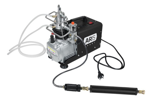 Compressor Carabina Pcp 300bar 110v + Separador Água / Óleo