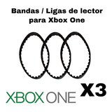 3 Liga Goma Bandas Xbox One Y One S Lector / Lente Bandeja