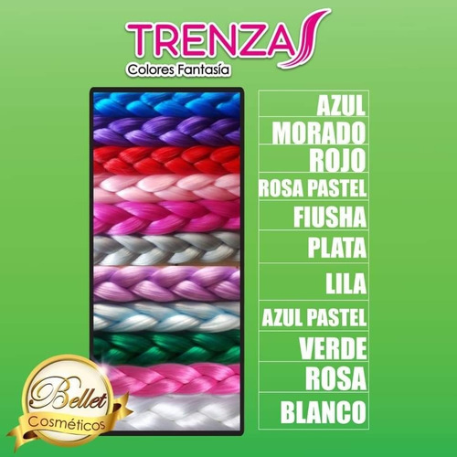 Trenza Sintetica Cabello Postizo 24 Pulgadas