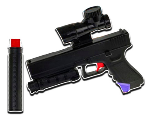 Pistola De Hidrogel Automática Rifle De Hidrogel Glock + Re