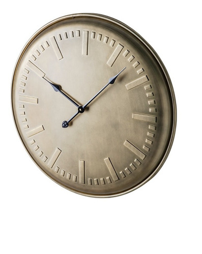 Reloj De Pared Dorado Moderno Estilo Minimalista Landmark +