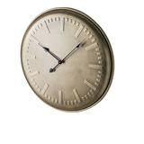 Reloj De Pared Dorado Moderno Estilo Minimalista Landmark