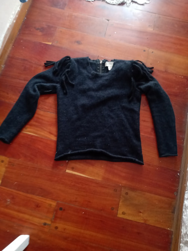 Sweater Poulover Talle S Negro Paula Cahen Danvers Lana