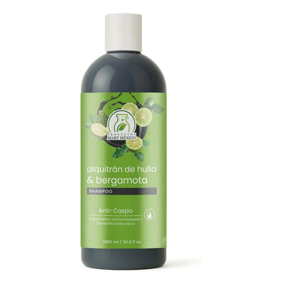 Shampoo Alquitran De Hulla Y Bergamota 1 Litro | Meses sin interés