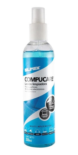 Limpiador Silimex 250ml Superficies Electrónico Y Celulares