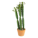 Cactus Planta Artificial Grande 77cm Calidad Premium