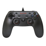 Controle Gamer Redragon Saturn G807 Preto E Vermelho Pc/ps3