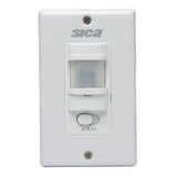 Llave De Luz Armada Sica Life Pir Sensor Movimiento Blanco