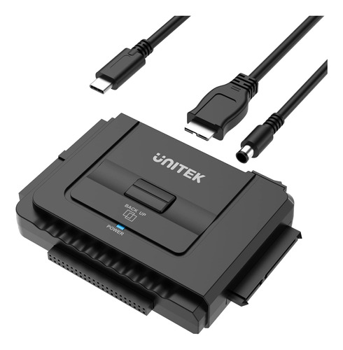 Unitek Adaptador De Disco Duro Externo Usb C A Ide Y Sata P.