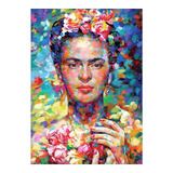 Cuadro Arte Frida Kahlo Flores