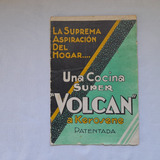 Antiguo Catalogo De Cocina Super Volcan