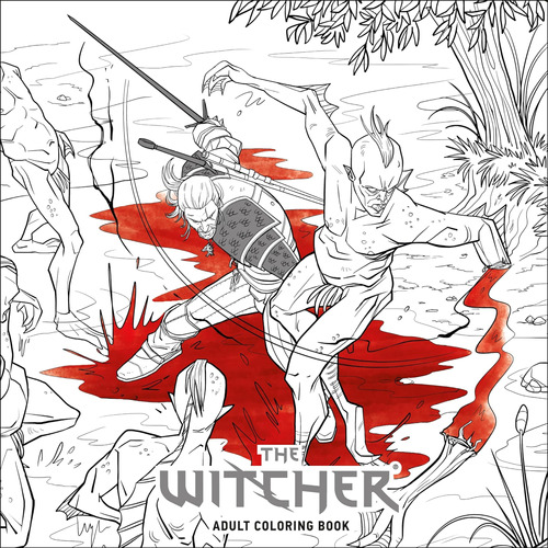 Libro: The Witcher Adult Coloring Book