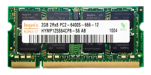 2 Gb Ddr2 Pc2-6400 800mhz Memoria Para Laptop