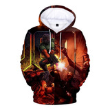 Sudaderas Doom Eternal Doom Slayer Chamarras De Cosplay