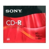 Cd Virgem Cd-r 700mb/80min 1x-48x Sony