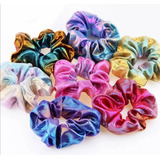 Scrunchies Colet Colores Brillantes 6 Unidades 