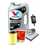 Cambio Aceite Valvoline 5w30 + Kit 4 Filtros Focus 1.6 2.0