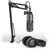 Audio Technica At2020 Usb+ Pack / Combo Streaming Podcasting