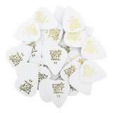 Uñetas De Guitarra Y Bajo Ernie Ball Heavy Pack De 12 Blanca