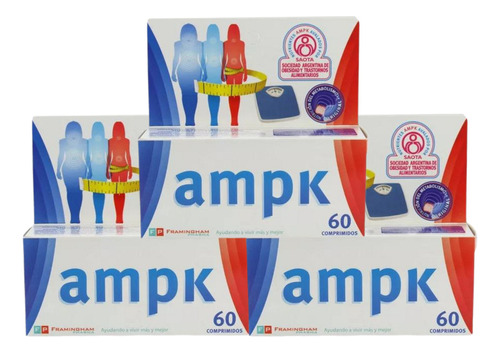 Framingham Pharma Proteínas Y Minerales Ampk 60 Unidades Pack X3