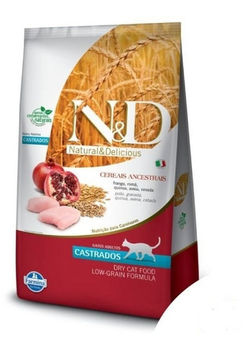 Farmina N&d Ancestral Grain Gato Castrado 7,5kg