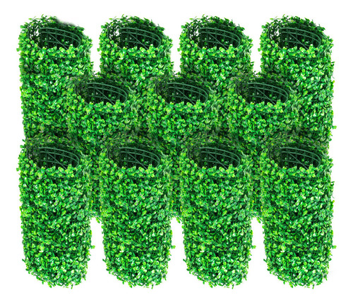30pz Muro Verde Follaje Pared Artificial Sintetico 60x40cm