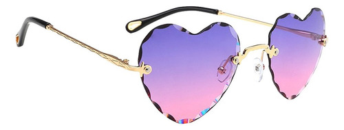 . Lentes De Sol Ligeras En Forma De Corazón Ligeras Sin 1