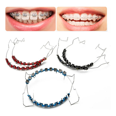 1 Pair Colorful False Dental Brackets With Hook, 2025 | MercadoLibre