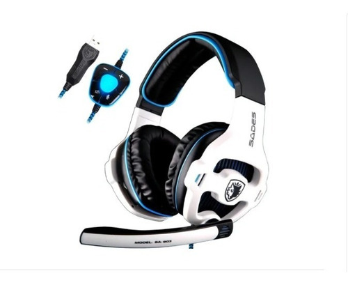 Auricular Gamer Sades Sa 903 7.1 Usb Pc