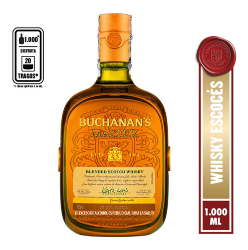 Whisky Buchanans Master 1000 Ml