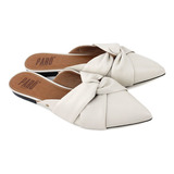 Sapato Mule Feminino Parô Brasil Fly Off White - 321a46