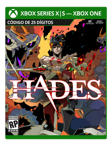 Hades Xbox One - Código De 25 Dígitos