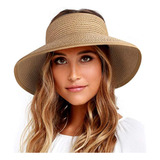 Sombrero Con Visera Para El Sol Para Mujer Color Caqui