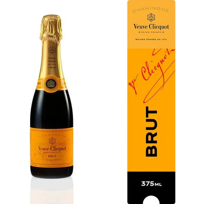 Champagne Veuve Clicquot Brut 375mL | MercadoLivre