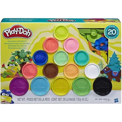 Juego De Plastilina Play Doh Color Mountain, 1 Kg Hasbro B9197