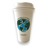 Vaso Blanco Reusable Starbucks  Hagamos El Cambio  