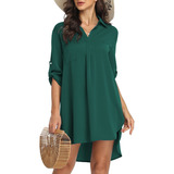 Mujer Traje De Playa Baño Ropa Cover Up Blusas Vestidos